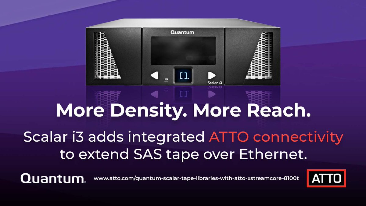 ATTO Technology tweet media