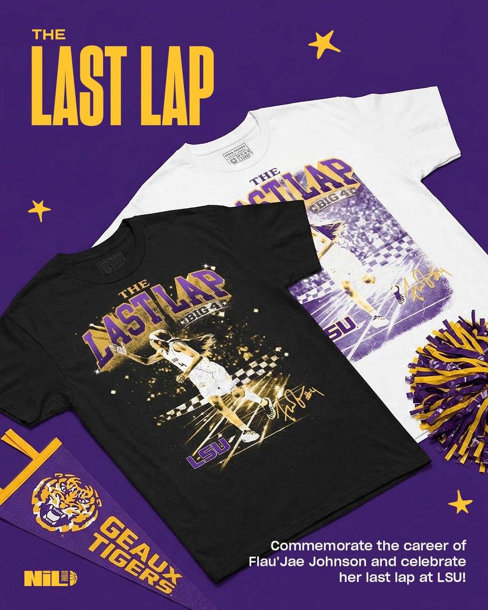 LSU NIL Store tweet media