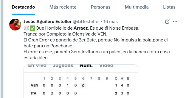 Antonio Torres tweet media