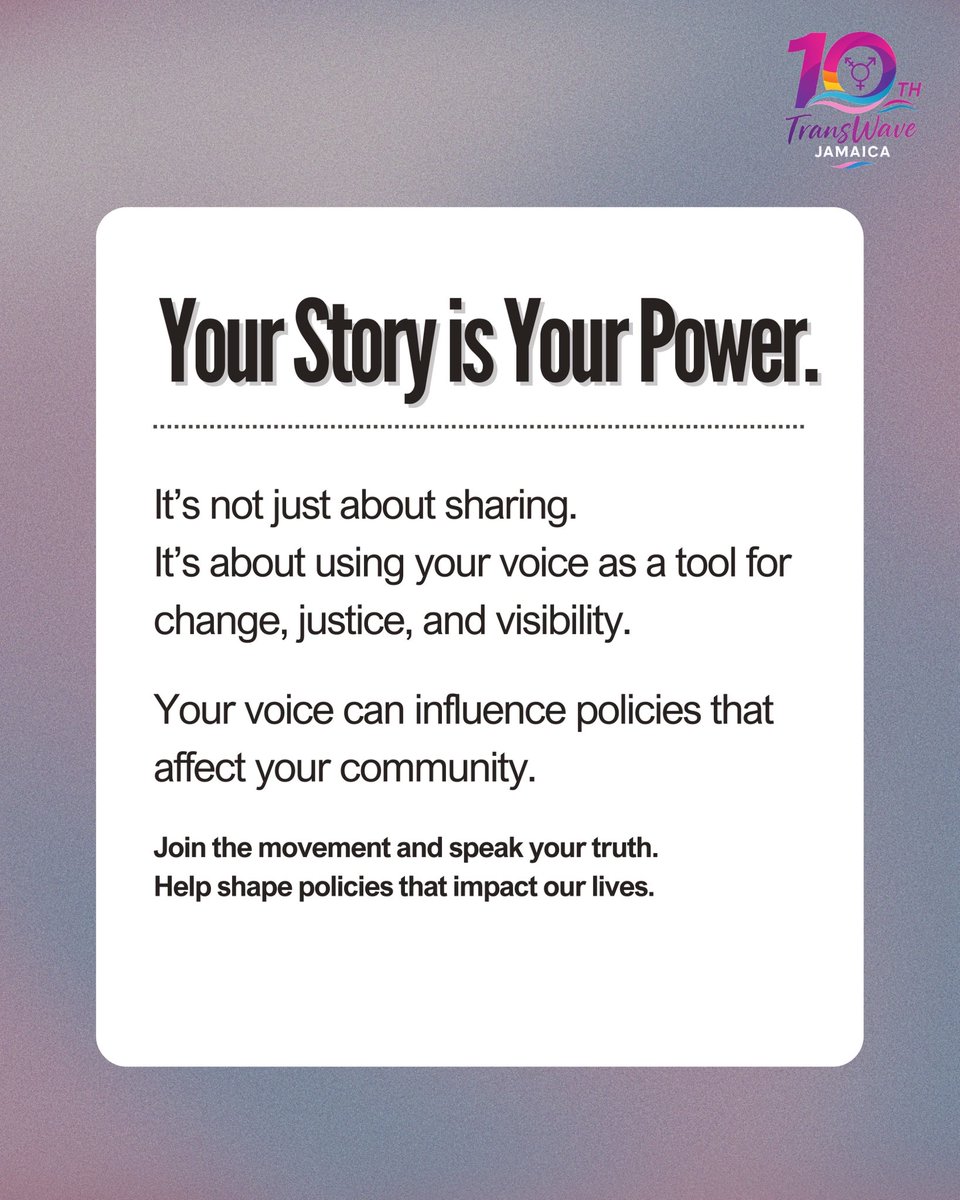 TransWave Jamaica tweet media