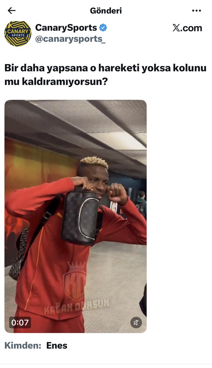 Bu paylaşımları Tesislere ve soyunma odalarına asın! Nasıl kirli bir zihniyet ile mücadele ettiklerini bilsinler ve AİLE olmanın gereğini takım arkadaşları için yerine getirsinler
Osimhen de Noa Lang da bizim canımız! <a href="/Metinozturk1905/">Metin Öztürk</a> <a href="/murat_bereket/">Murat Bereket</a> <a href="/abdullahkavukcu/">Abdullah Kavukcu</a> <a href="/ibrahimhatip/">Ibrahim Hatipoglu</a>