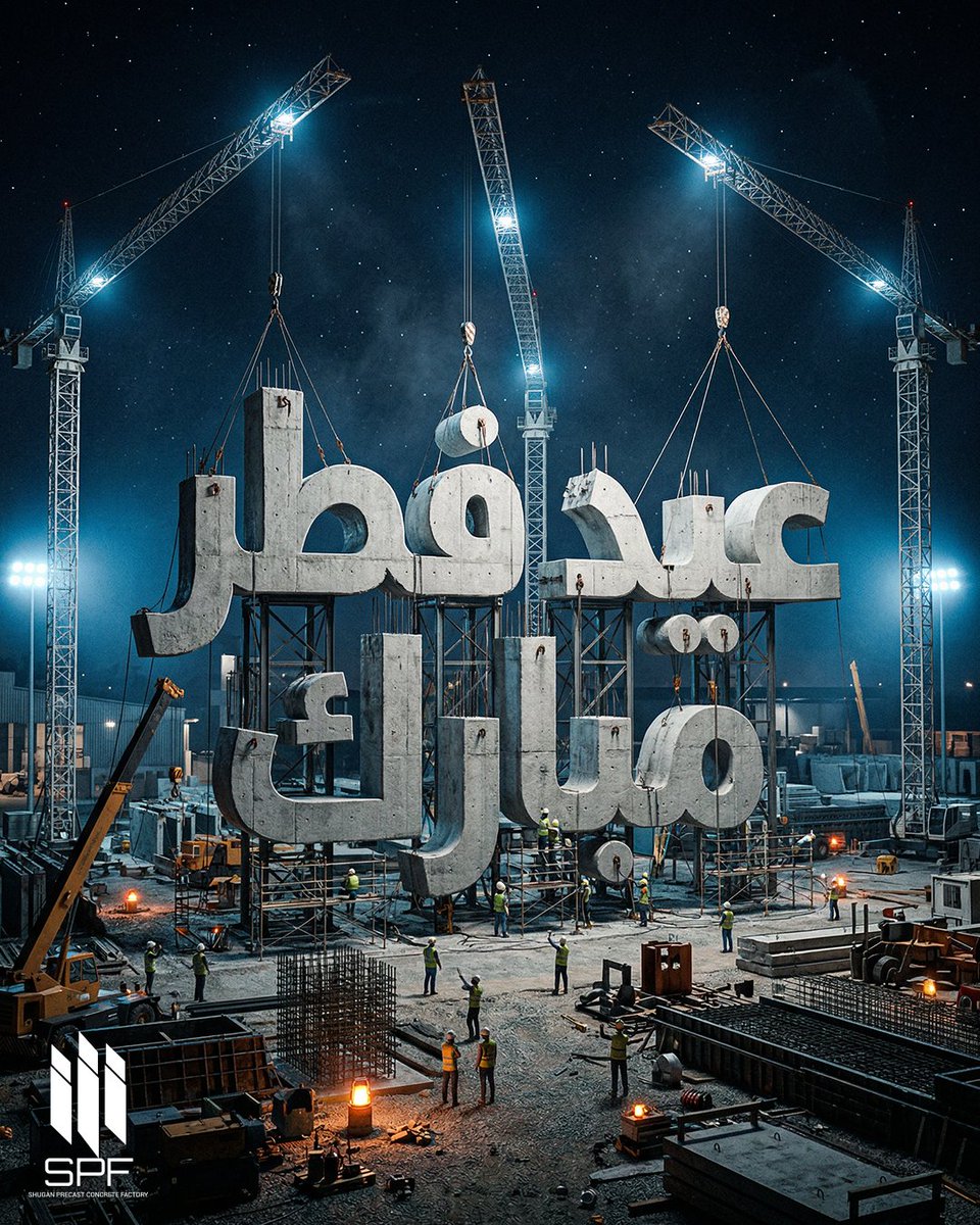 shghanprecast's tweet photo. As we build strong foundations for your projects, we also celebrate the strong bonds that bring us together.
Eid Mubarak from Shghan Precast Factory. Wishing you success, joy, and lasting prosperity.
#EidMubarak #Precast #GCC https://t.co/VnZ1SCiLsh