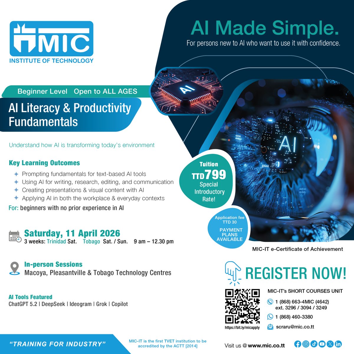 MIC Inst. of Tech tweet media