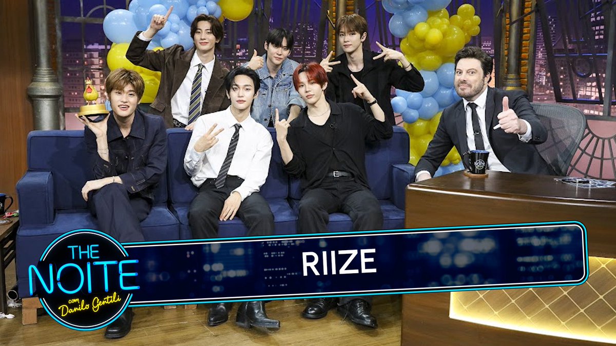 Entrevista com RIIZE - SHOTARO, EUNSEOK, SUNGCHAN, WONBIN, SOHEE e ANTON | The Noite (18/03/26)

youtu.be/BqbJoHn0kWo?si…

#RIIZE #라이즈
#RISEandREALIZE 
#TheNoite