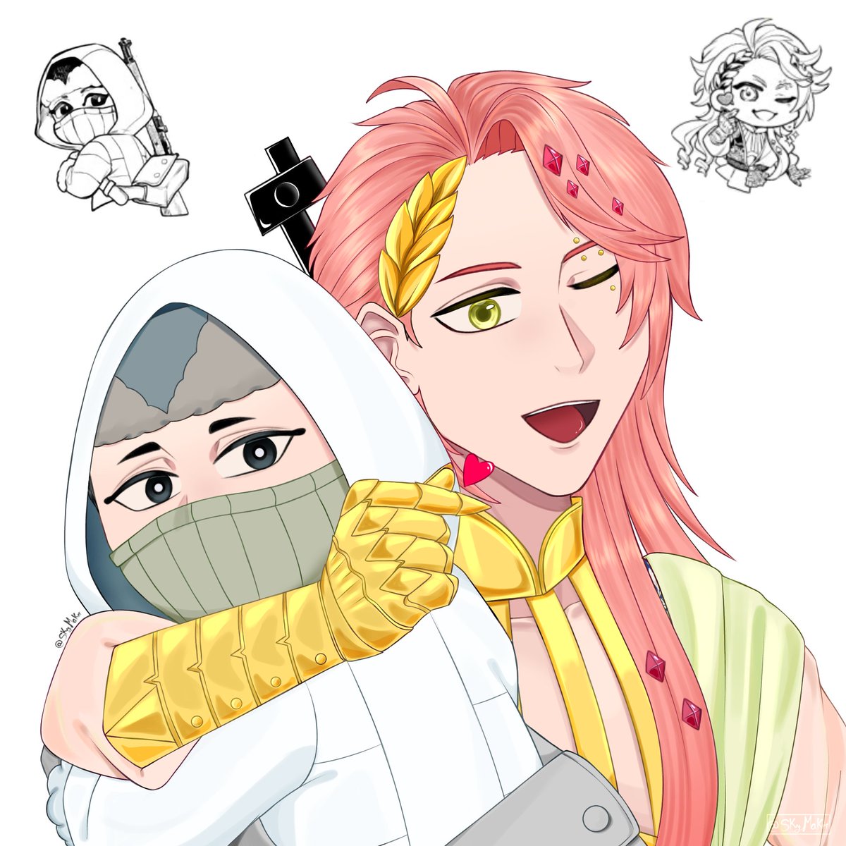 ☀️🫂❄️

#終末のワルキューレ
#shuumatsunovalkyrie
#RecordofRagnarok 
#Aposimo