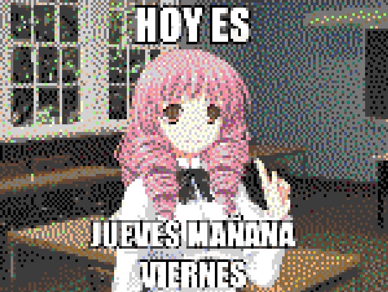 HoyEsJuevesMañanaViernes tweet media