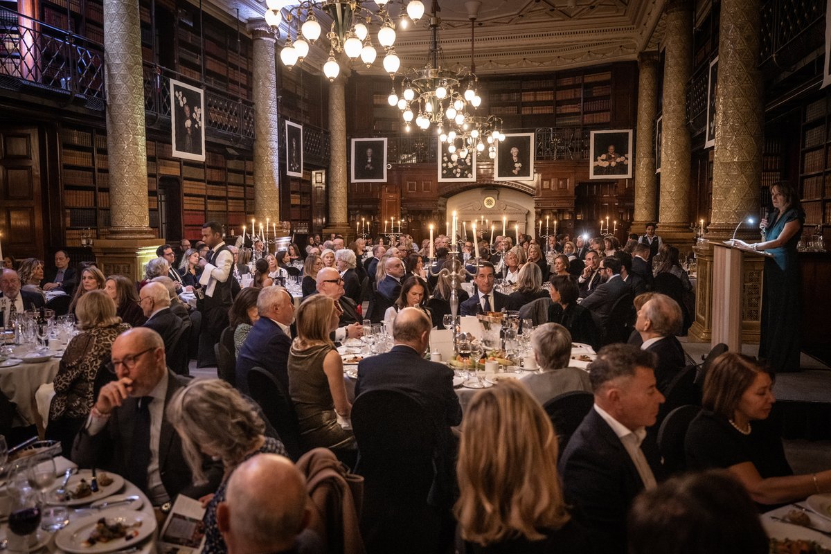 HolocaustCentUK's tweet photo. Last Thursday night, we continued our 30th Anniversary celebrations with a special fundraising dinner at the Royal Horseguards Hotel, and thanks to our incredible supporters we raised over £300,000 to support our vital work.

From powerful words shared by Holocaust survivor Dr. Martin Stern MBE, to reflections from our co-founder Dr. Stephen Smith MBE and Director of Learning Nicola Strauther, the evening highlighted just how impactful our work continues to be.

Thank you to Lady Fiorella Massey MBE for opening the event, and to our Chair of Trustees, Adam Dawson MBE, for delivering a powerful appeal.
 
Read more about the evening in coverage from Jewish News and The Jewish Chronicle.

https://t.co/DfyC4j5XZ9

https://t.co/Pgz9Of2dsQ