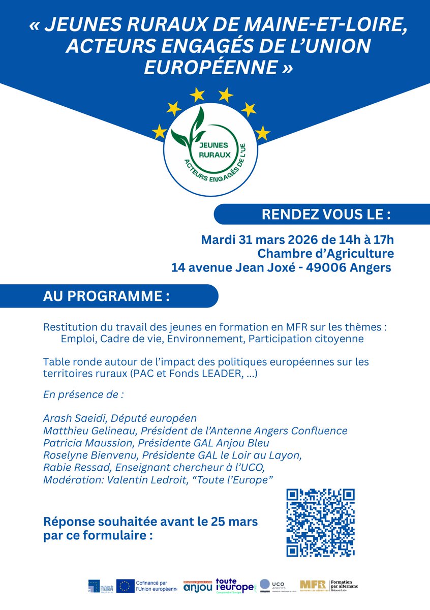 Maison de l'Europe Angers & 49 - Europe Direct tweet media