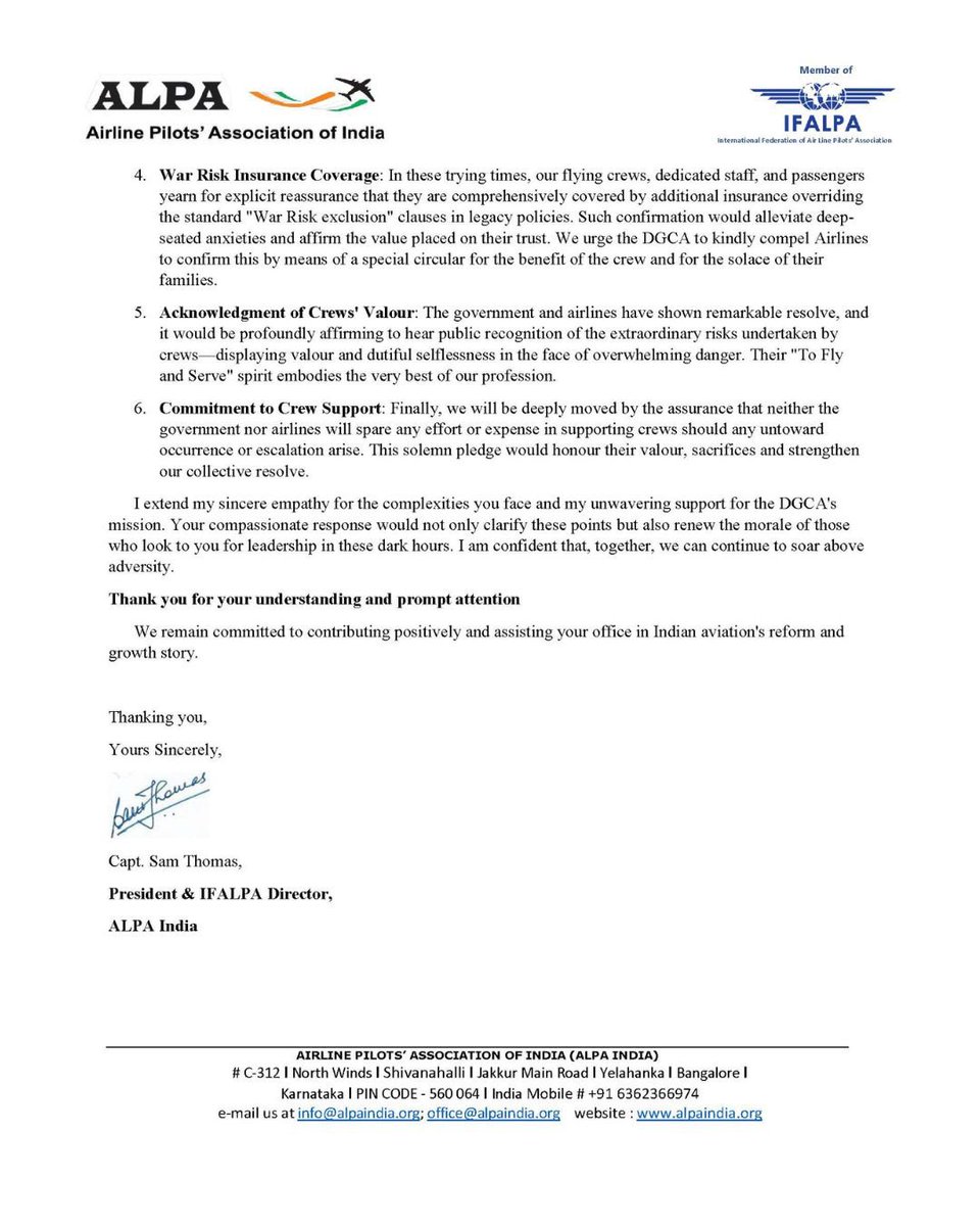 ALPA INDIA tweet media