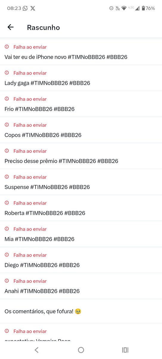 kcchappellipa's tweet photo. @qganapaula quando sai o resultado da votação QG? meu coração tá super apertado, o twitter bloqueou os comentários da minha conta principal de tanto que eu comentei, tô desesperada, até entrei em contato com a Tim, tentei várias vezes hoje! https://t.co/UyrbEDdbtl
