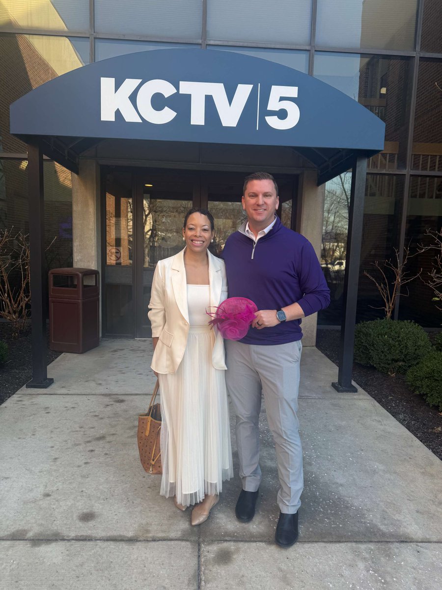 SearcyFinancial's tweet photo. Big hats, fast horses, and an even bigger cause 🏇

Marc Shaffer teamed up with Tanesha Thompson, Program Director at Growing Futures, this morning on KCTV5 to spotlight the Run for the Roses fundraiser. 📺👀

Learn more and get involved here: https://t.co/CowlAFXfUq https://t.co/OvZ8dGsiCU