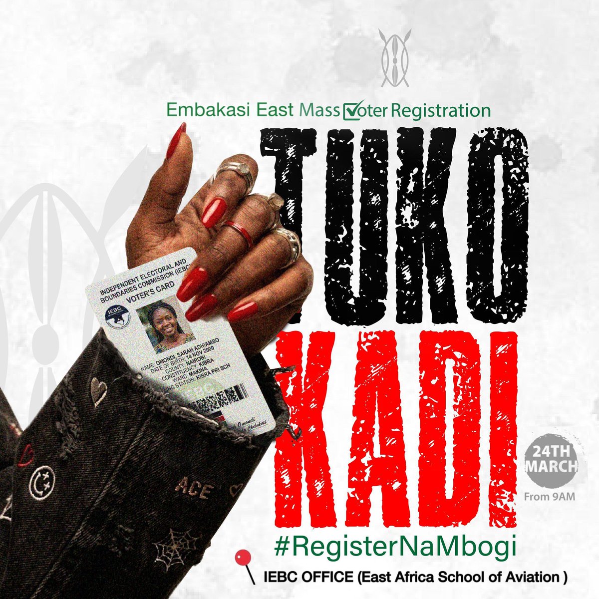 franksagwe_'s tweet photo. Comrades wa Thika and Juja Tuesday tunaingia kuregister kura
You can join group and share the link
https://t.co/DIwWZaDhR9 https://t.co/VZ0RlLZNZo