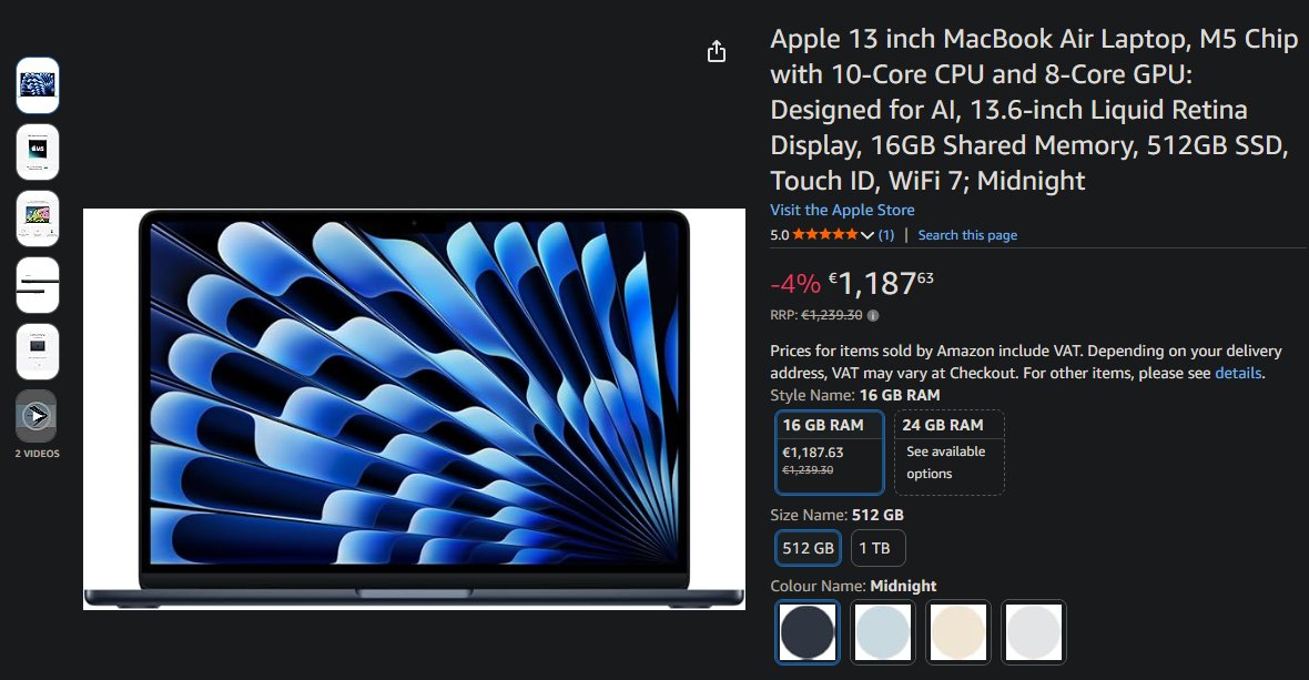 claudecoders's tweet photo. just ordered this beast, hopefully i won't regret it 😁 https://t.co/d93i6F5mGm