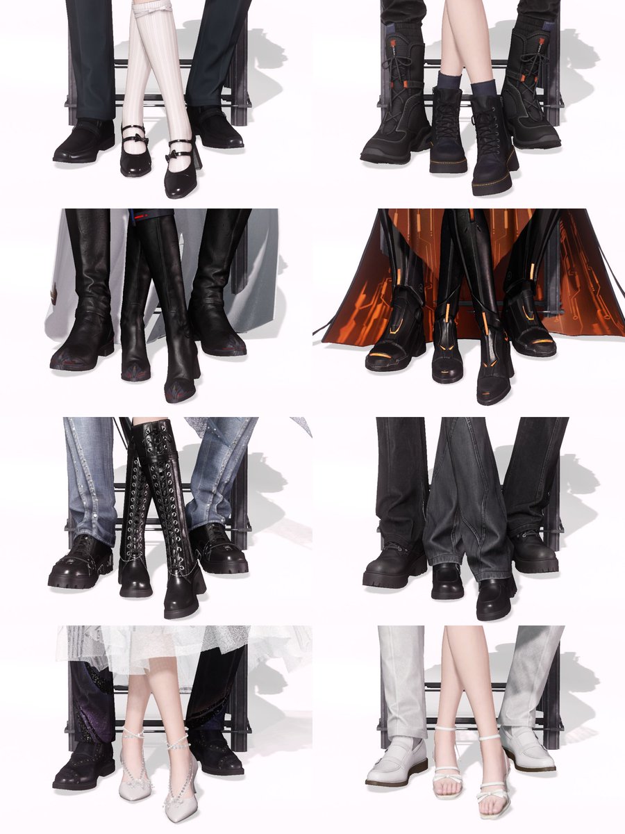 lucidmyths's tweet photo. calebmc shoe collection gotta be my favorite, it's the best. Yes, I'm heavily biased but look at this https://t.co/zahPQltRGA