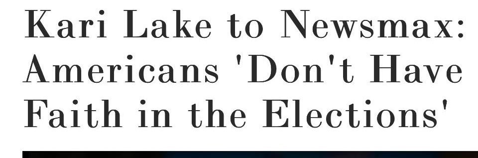 Kari Lake War Room tweet media