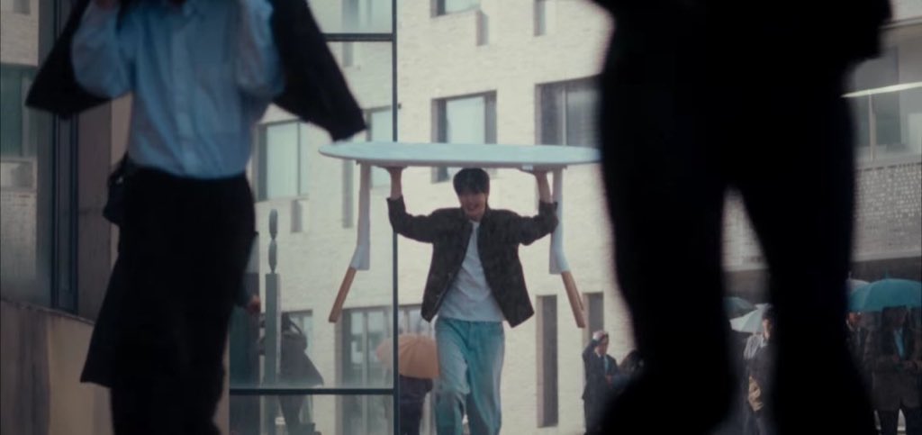 Neepharr's tweet photo. Not our legendary Up Motion Table scene with Chae Soobin making an appearance as well😭
#ByeonWooseok #Iloom https://t.co/Cyp3XZgJt7