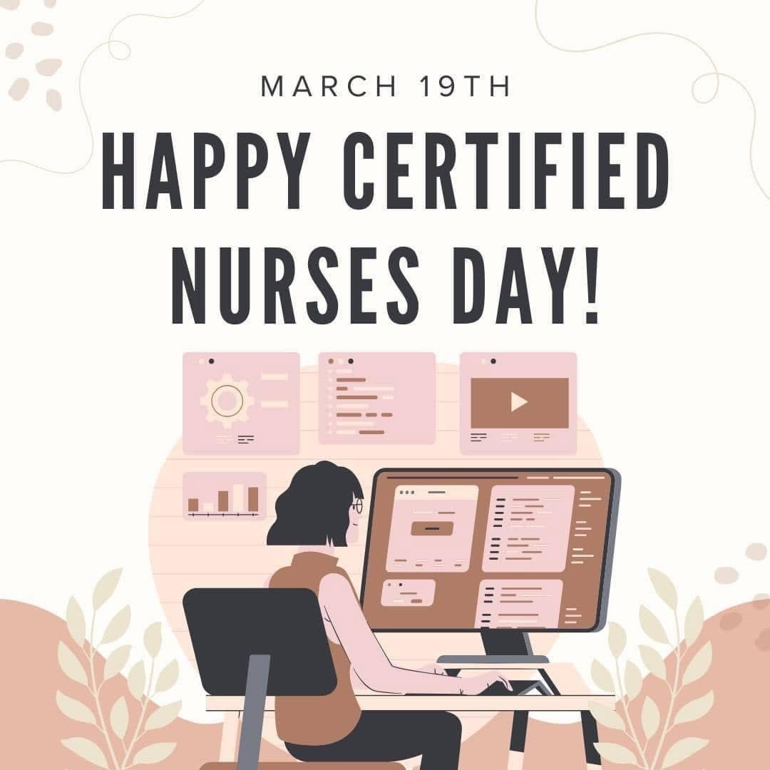 AniaSocal's tweet photo. Honoring the knowledge, dedication, and lifelong learning that certification represents. Happy Certified Nurses Day to all the incredible certified nurses making a difference every day! https://t.co/9r6u1VGM4b