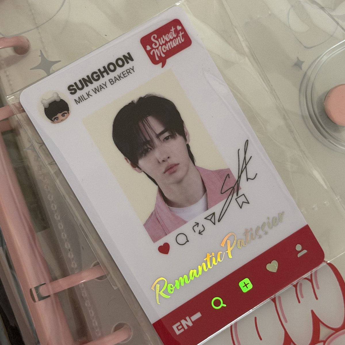 엔하이픈 월드 스윗모먼트 스페셜 베이직 sp카드 교환 구해요

저: 성훈
님: 희승

open.kakao.com/o/s7mQsVKh