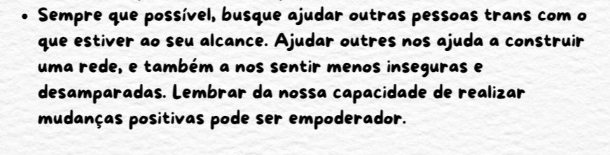 eh triste q tantas trans pequem justamente aqui

eu queria GRITAR bem alto pra toda a comunidade trans o que tá escrito aqui