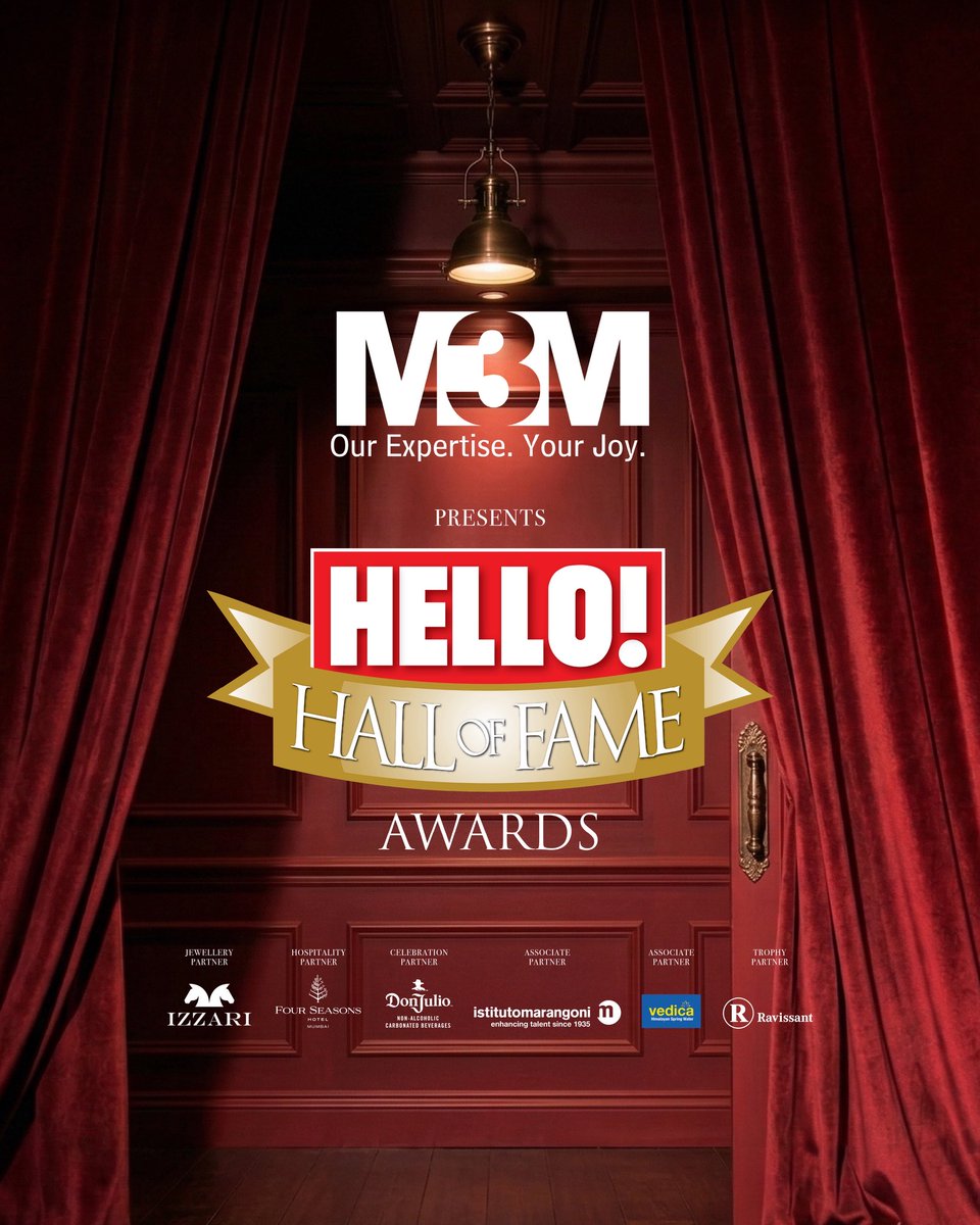 HELLOmagIndia's tweet image. The red carpet at the #HELLOHallofFame Awards set the tone with statement looks, sharp tailoring &amp;amp; unforgettable style moments. #HELLOIndia #HELLOMagazine #HHOF2026