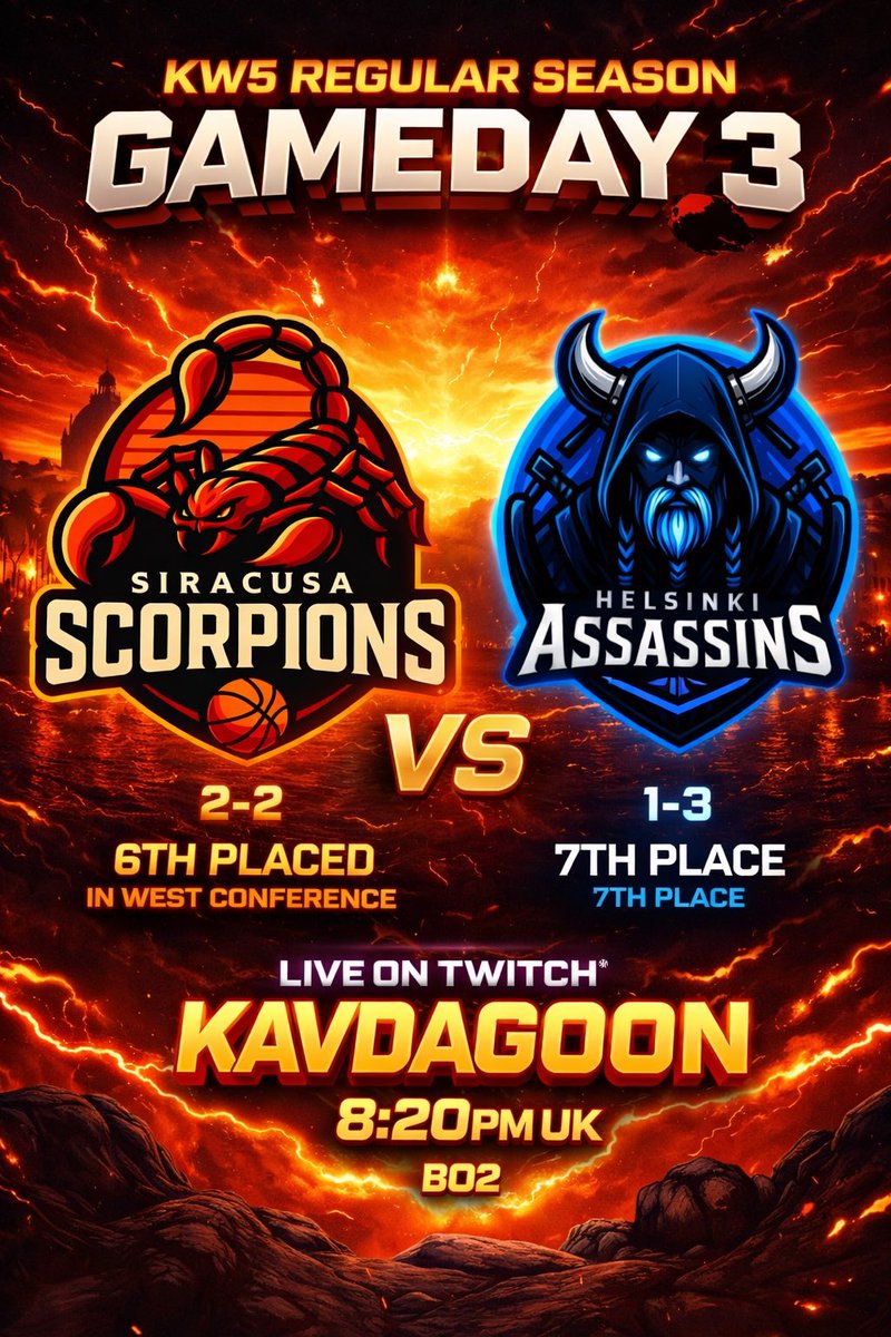 Siracusa Scorpions tweet media