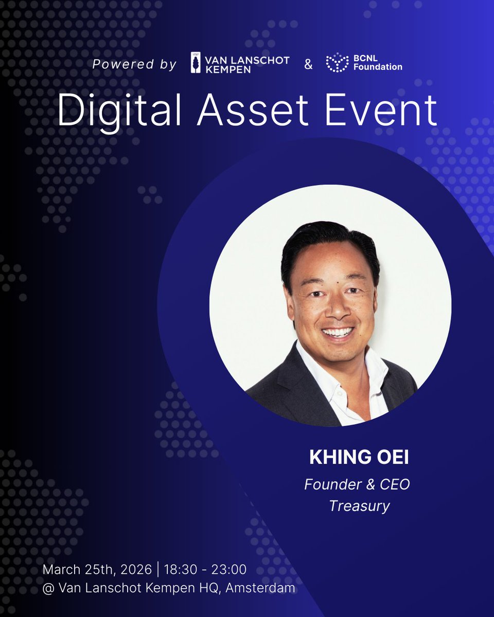 BCNL Foundation (Blockchain Netherlands) tweet media