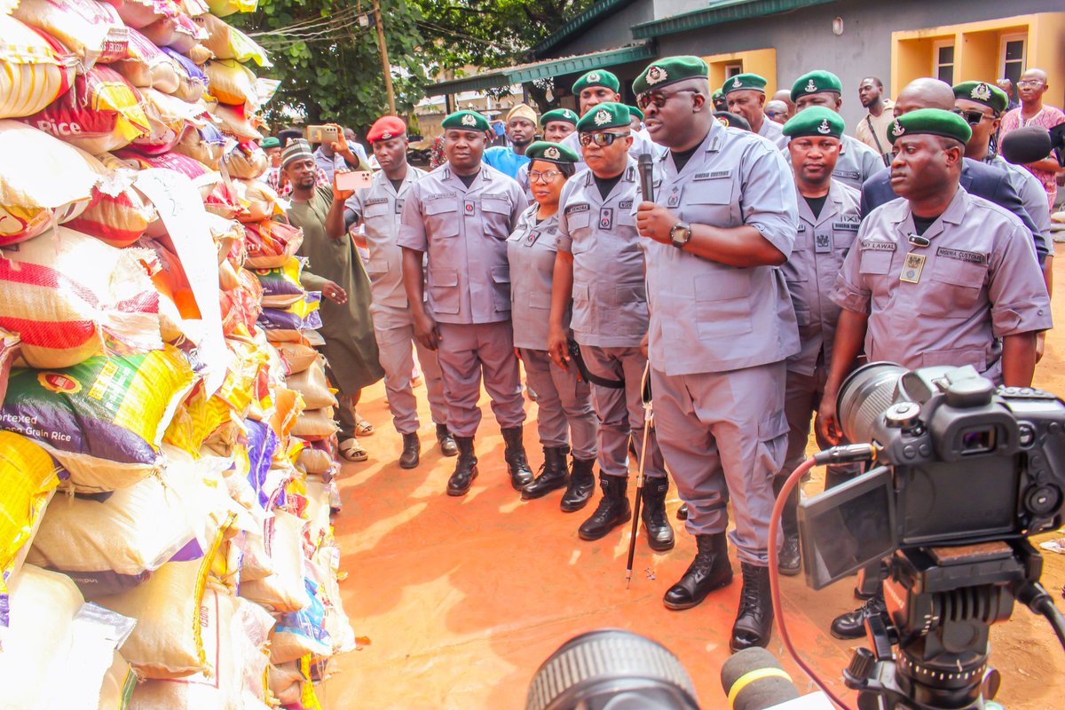 NIGERIA CUSTOMS tweet media