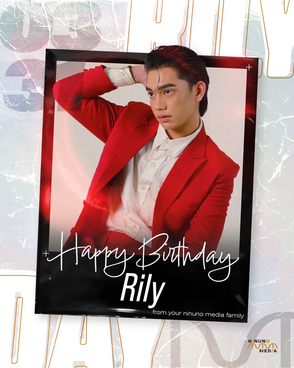 Celebrating the birthday of a truly promising artist 🌟 Happy Birthday #RilyZebrales 🥳🎉🎂

You’ve shown incredible growth, and we’re proud to stand beside you 👏 We wish for your light to shine even brighter in the years to come ✨

From your Ninuno Media Family 🧡