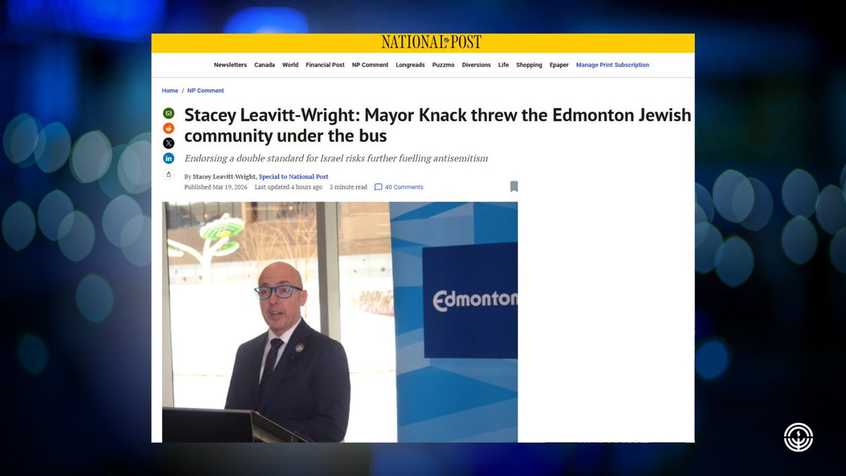 Jewish Edmonton tweet media