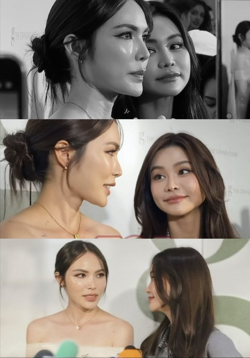 And everybody's watching he, but she's looking at you...