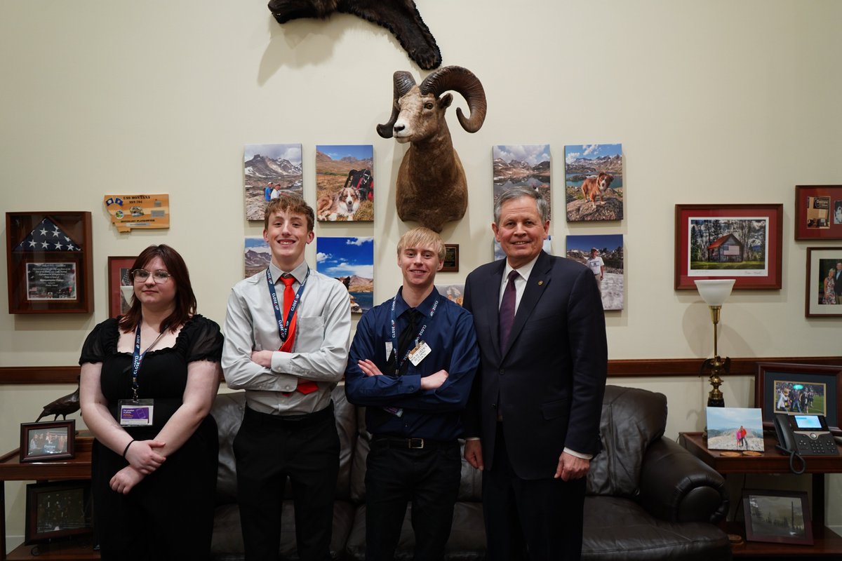 Steve Daines tweet media