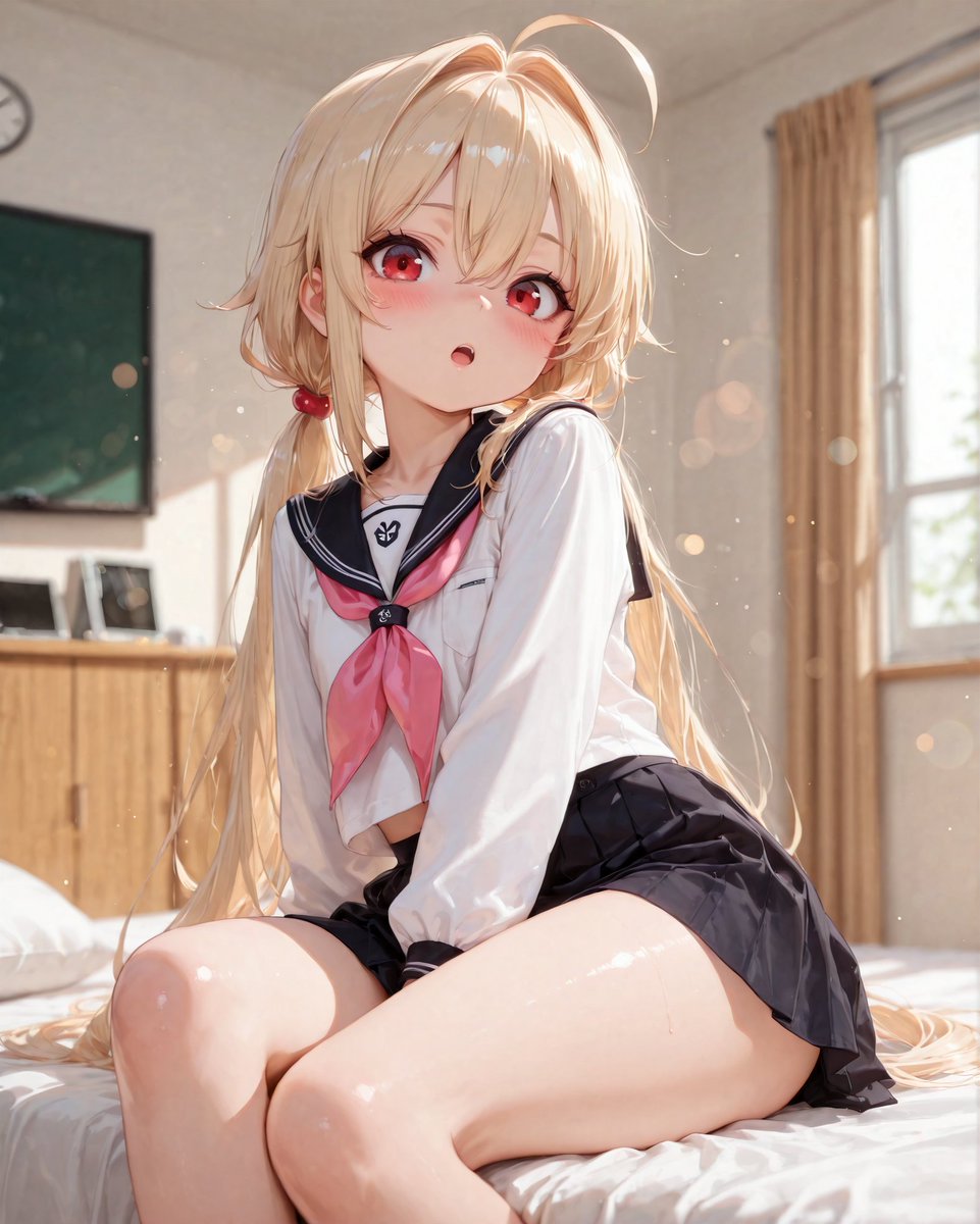 ふーん、意外と部屋キレイじゃん…
#AIart︎ #AIイラスト
SFW illustration