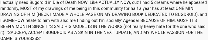 Die of Death Confessions Take 2 tweet media