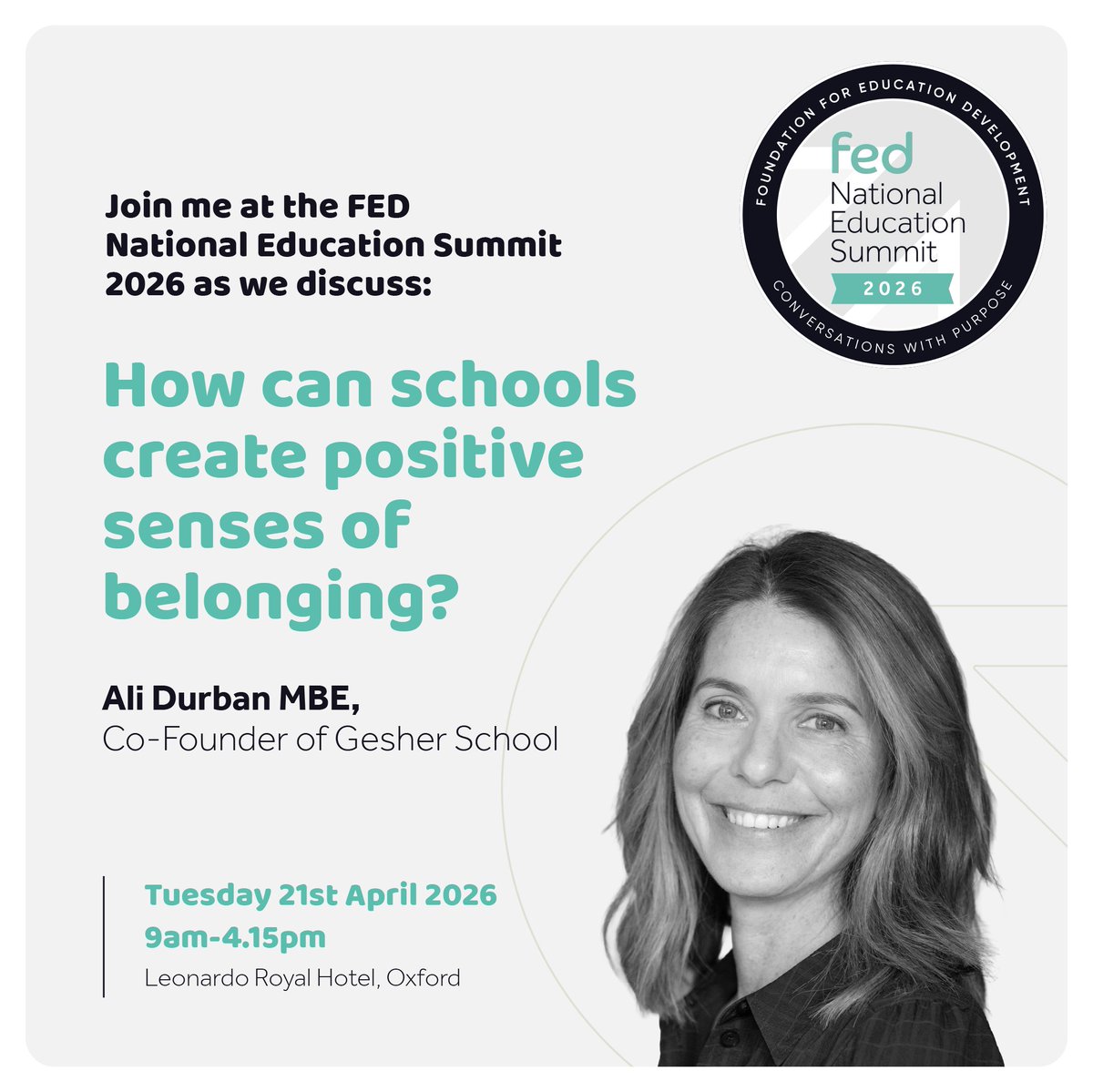 The Foundation for Education Development tweet media