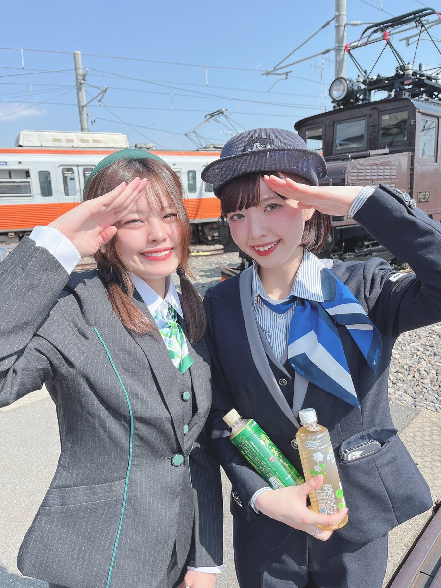 kimi_machi's tweet photo. 今度の日曜、3月22日開催
「2026 上高地線ふるさと鉄道まつり」
会場ではもちろん今年もキミマチ撮影���モデルの夢宮まりあさん&amp;お月実ちゃん&amp;颯葵エマさんがお手伝いをさせて頂きます！当日はお得なフリーきっぷも販売、春の一日ひねもすローカル線旅情をお楽しみくださいませ☺️会場でお待ちしてます！ https://t.co/mH1kv7GIOJ