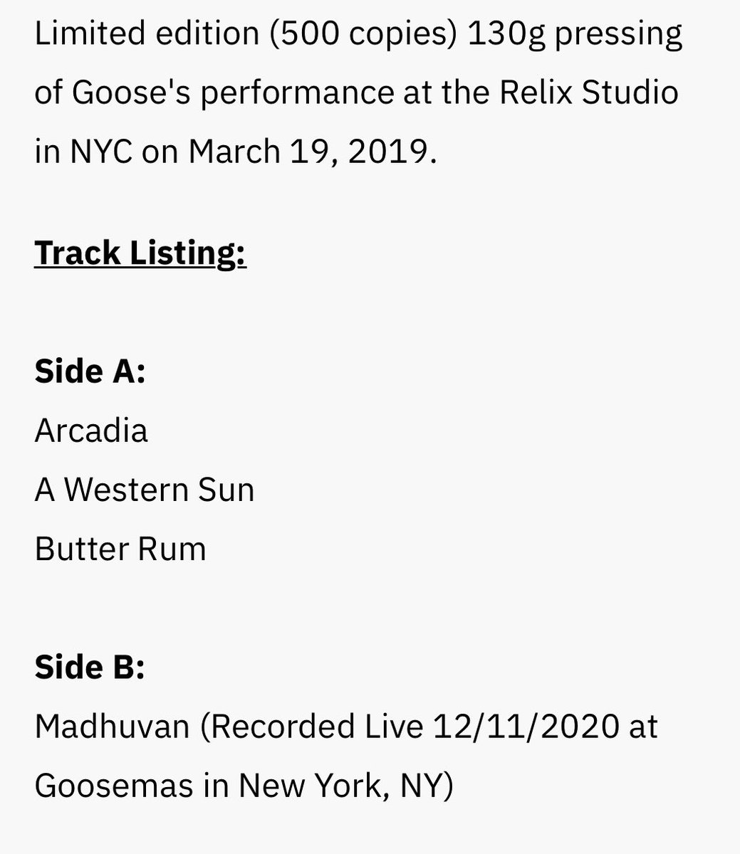 Goose the Band History/Trivia tweet media