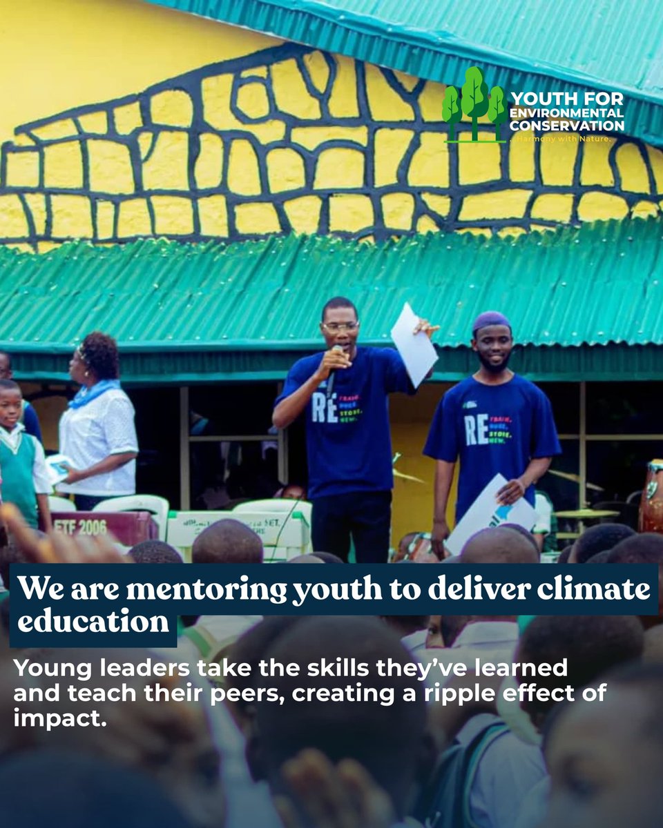 Youth for Environmental Conservation tweet media