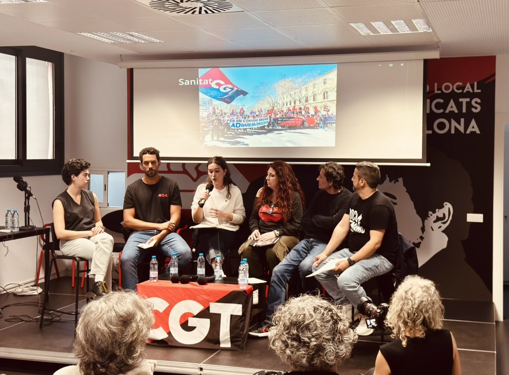 CGT BarcelonⒶ tweet media