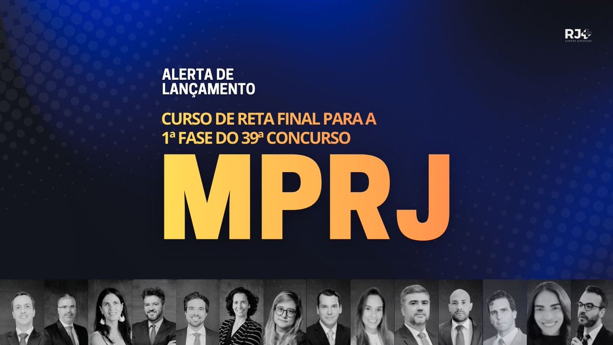 RJ Plus Cursos Jurídicos tweet media