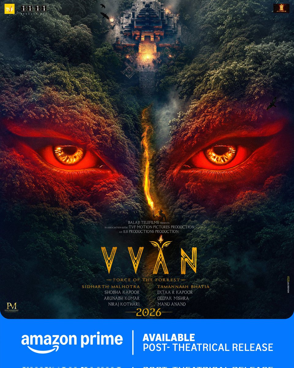 buzzpredictor's tweet image. #AmazonPrime will never let go a #TVF product to another platform. 

#VVAN follows the same path
Streaming platform Prime video after Theatrical release. 

An Important film for #SidharthMalhotra