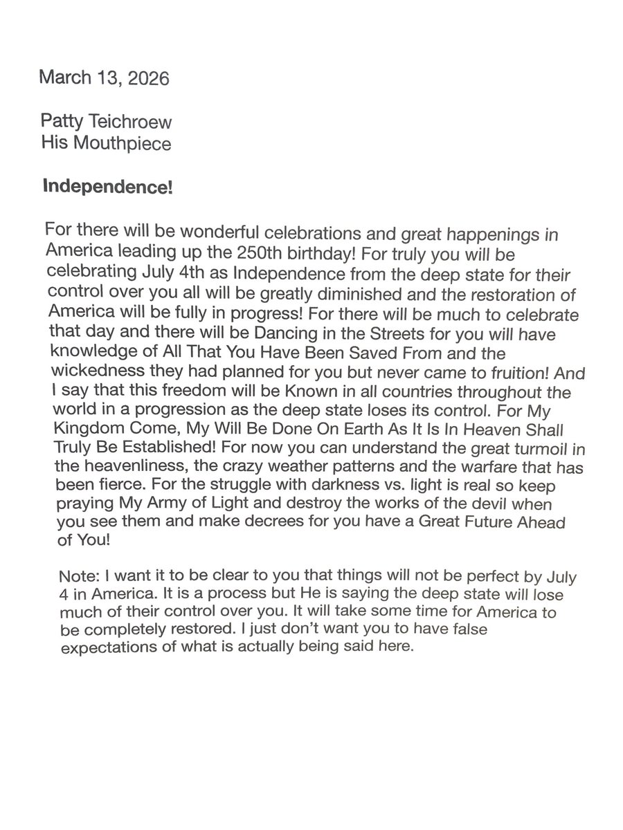 Patty Teichroew His Mouthpiece tweet media