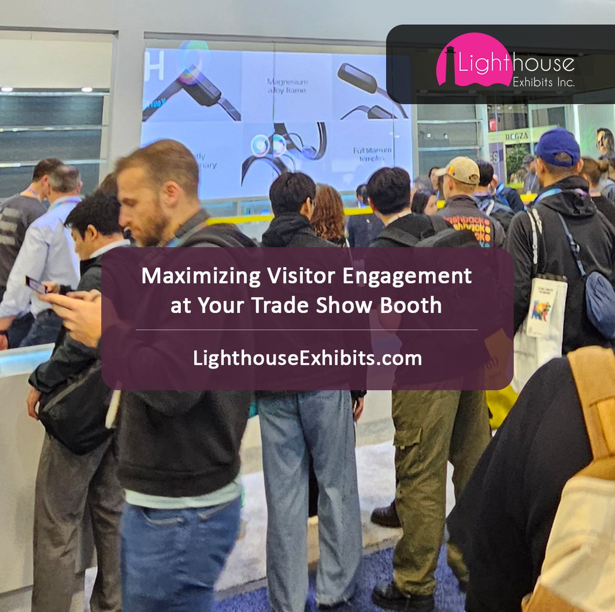 A key set of skills you’ll need to maintain at a trade show is being able to manage the visitors you get.

lighthouseexhibits.com/maximizing-vis…