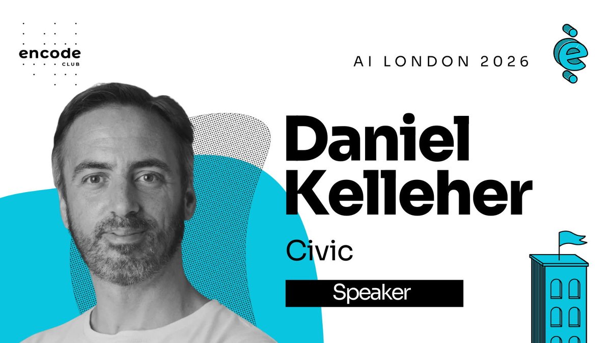 civickey's tweet photo. Our CTO Daniel Kelleher will be speaking at AI London 2026 with @encodeclub

At Civic, we’re focused on solving how agents securely connect to the tools they need to get work done.

We're excited to meet the builders pushing the frontier of AI. Will you be there? https://t.co/BNDj7OwAd7