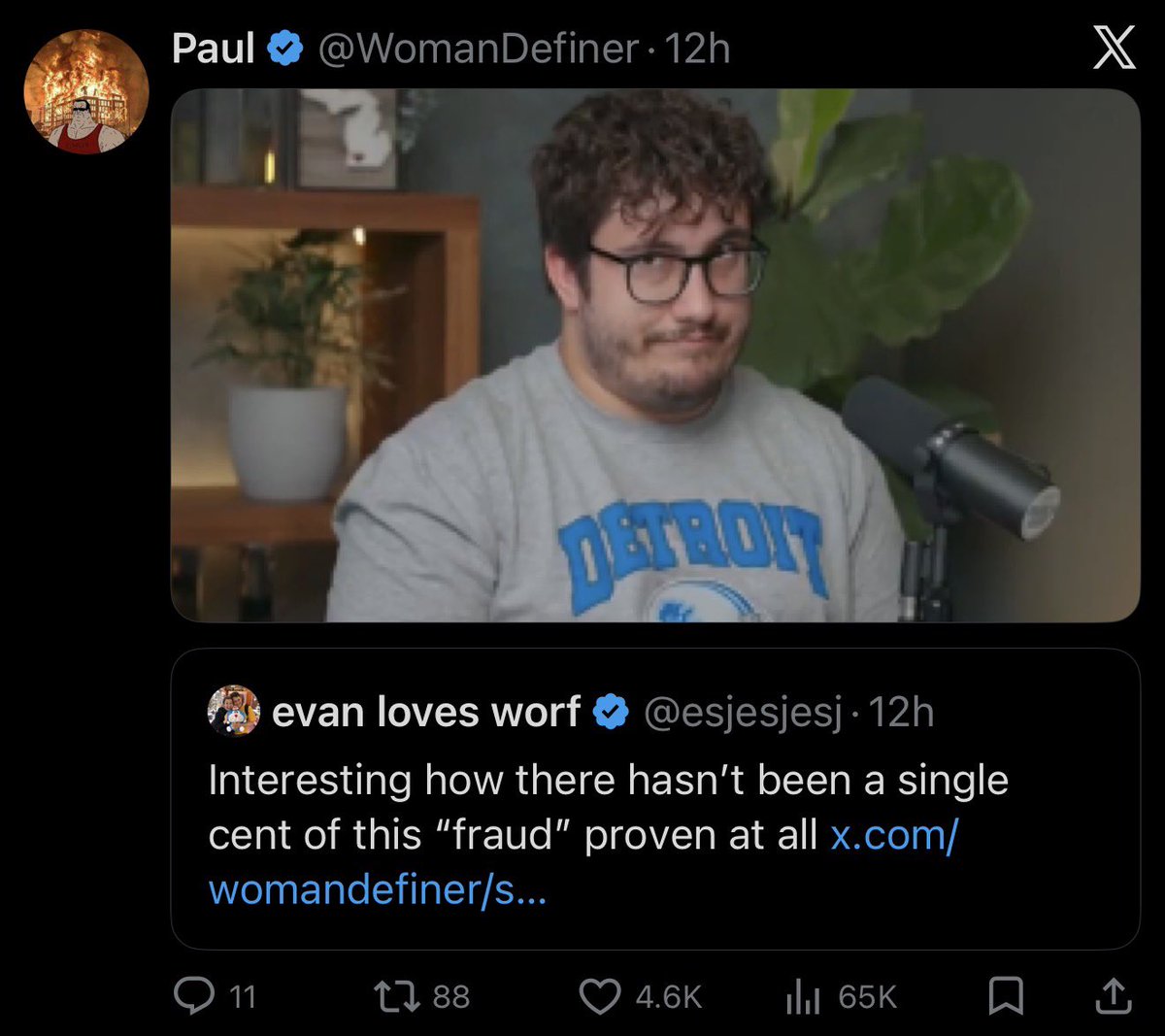 evan loves worf tweet media