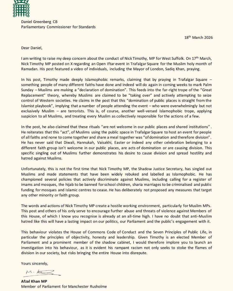 Tanmanjeet Singh Dhesi MP tweet media