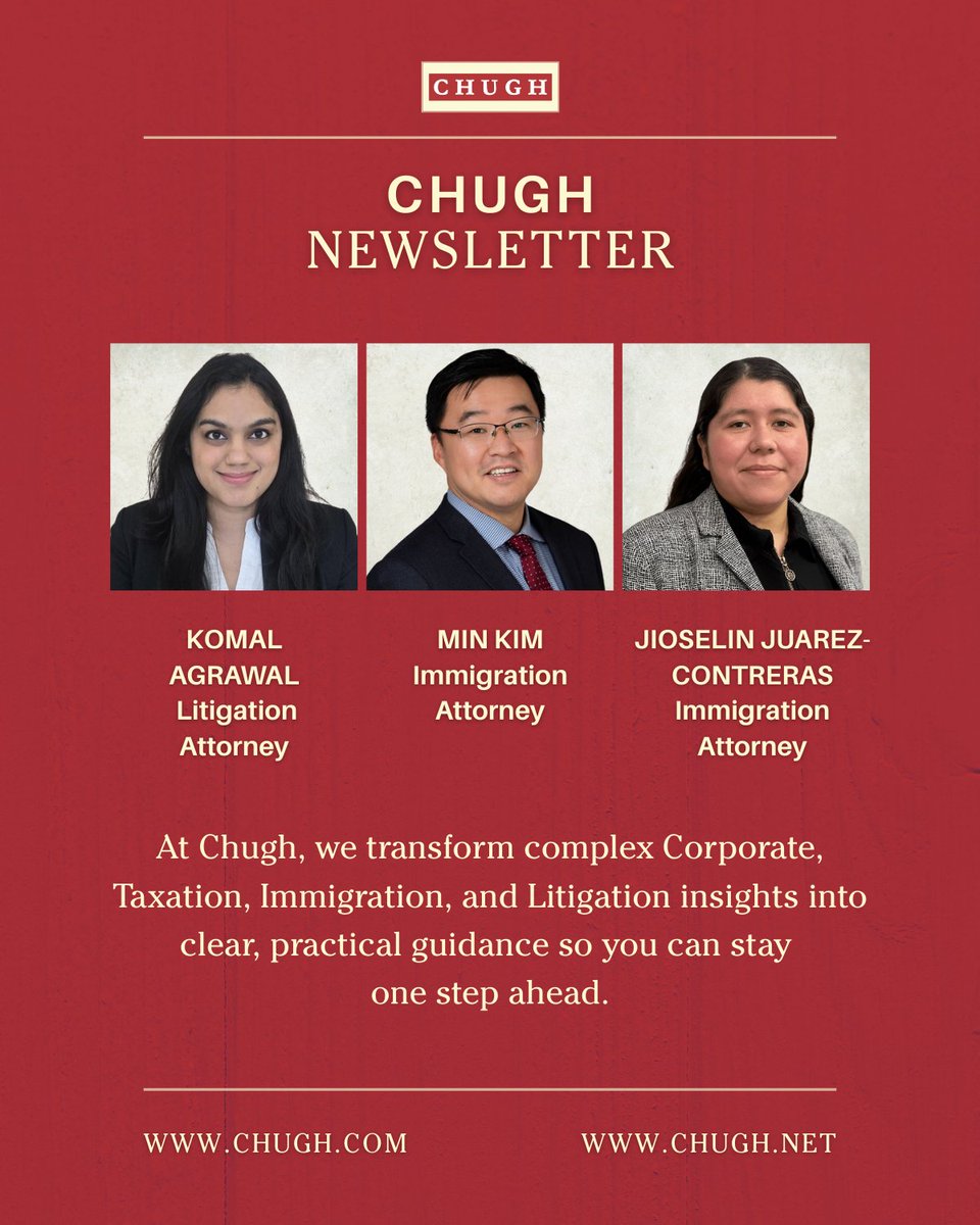 Chugh, LLP tweet media