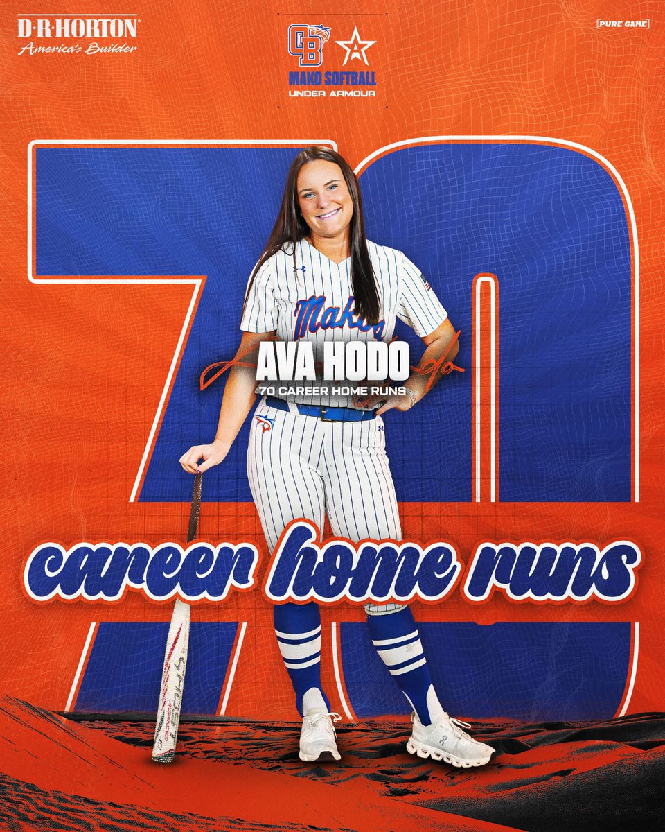 oba_softball's tweet photo. Congratulations @2026Ava ! 70 Varsity Career 💣’s 👏🏼👏🏼👏🏼 https://t.co/7UrCxVon1B