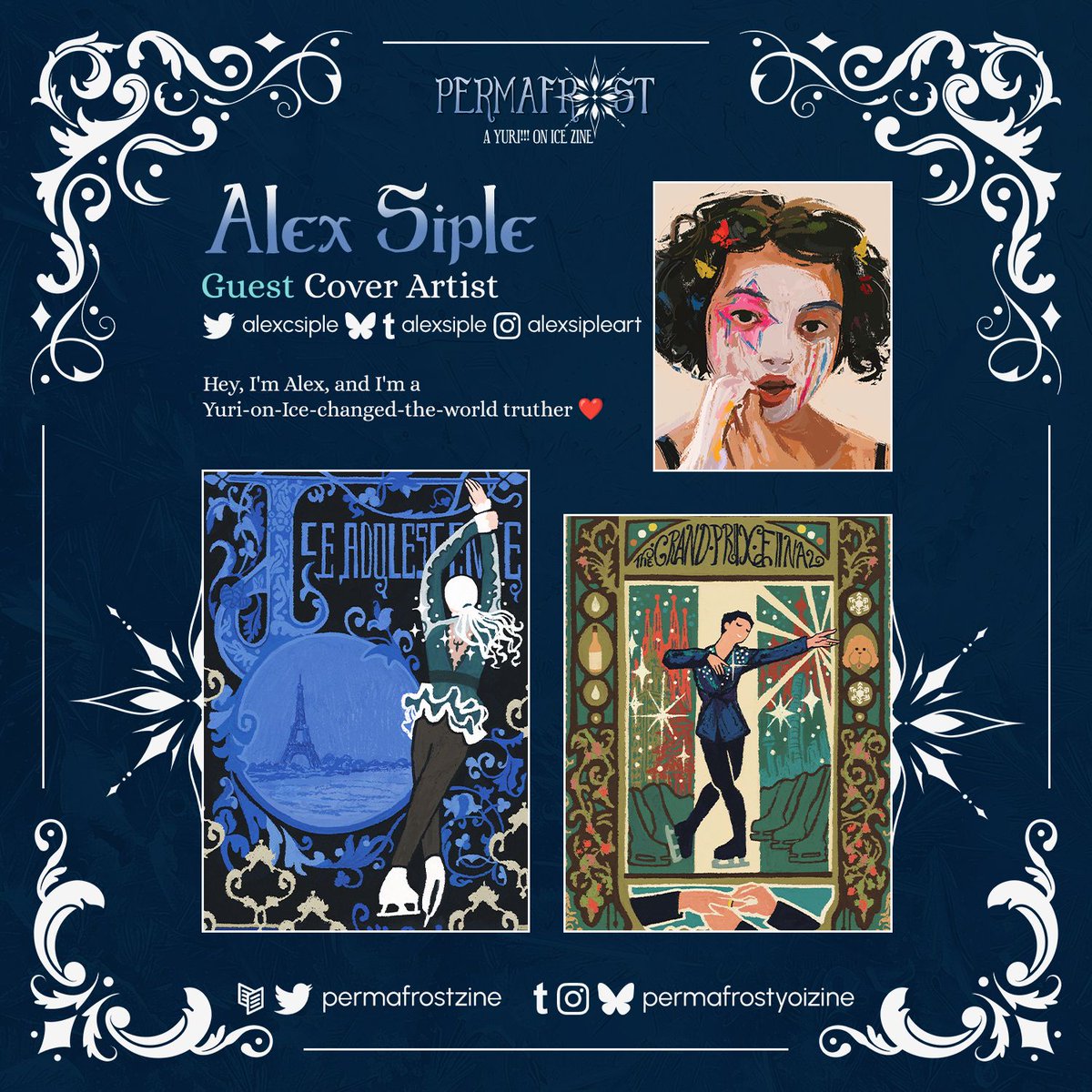Permafrost: A Yuri!!! On Ice Zine tweet media