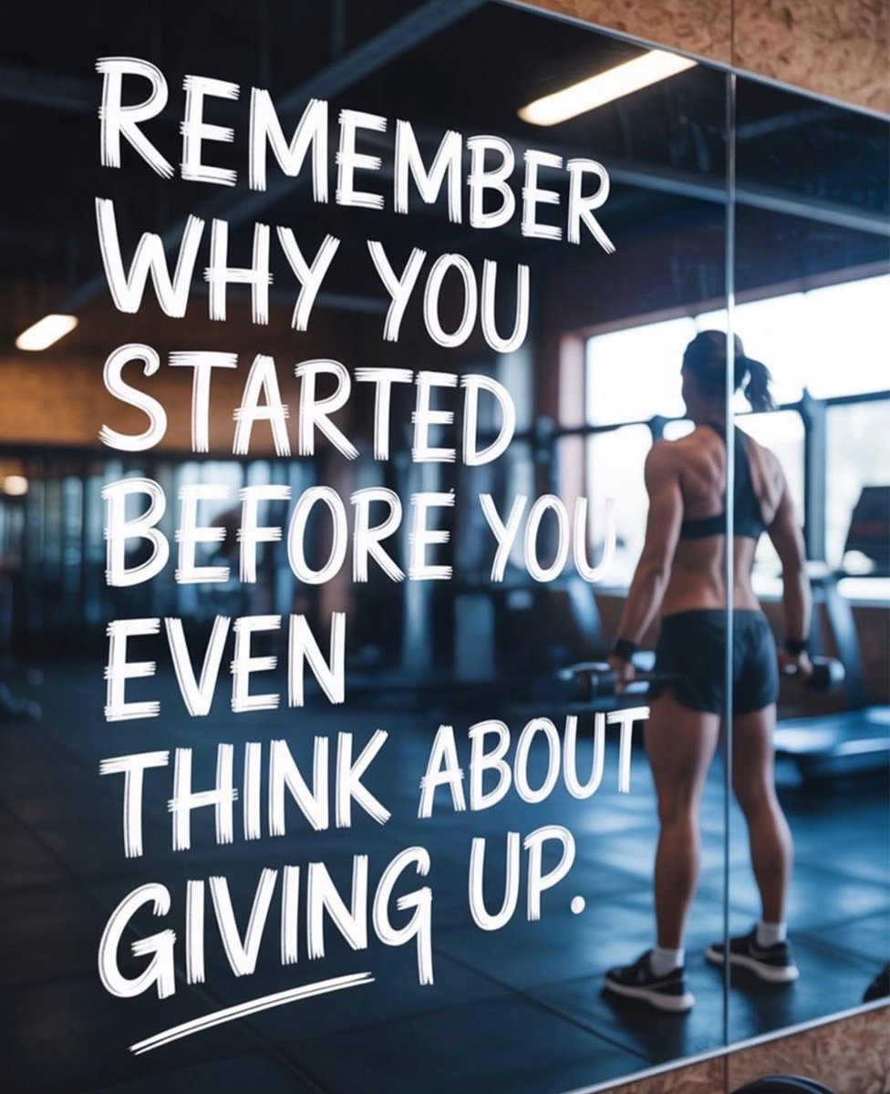 FiveFitness's tweet image. You wanted this for a reason.. 

You felt something that you wanted to change.. 

You made a vow to yourself that this is the TIME you change your circumstances..

So are you really going to quit because it's getting a little hard?

#DontQuit #NoExcuses #FindYourWhy #Gym