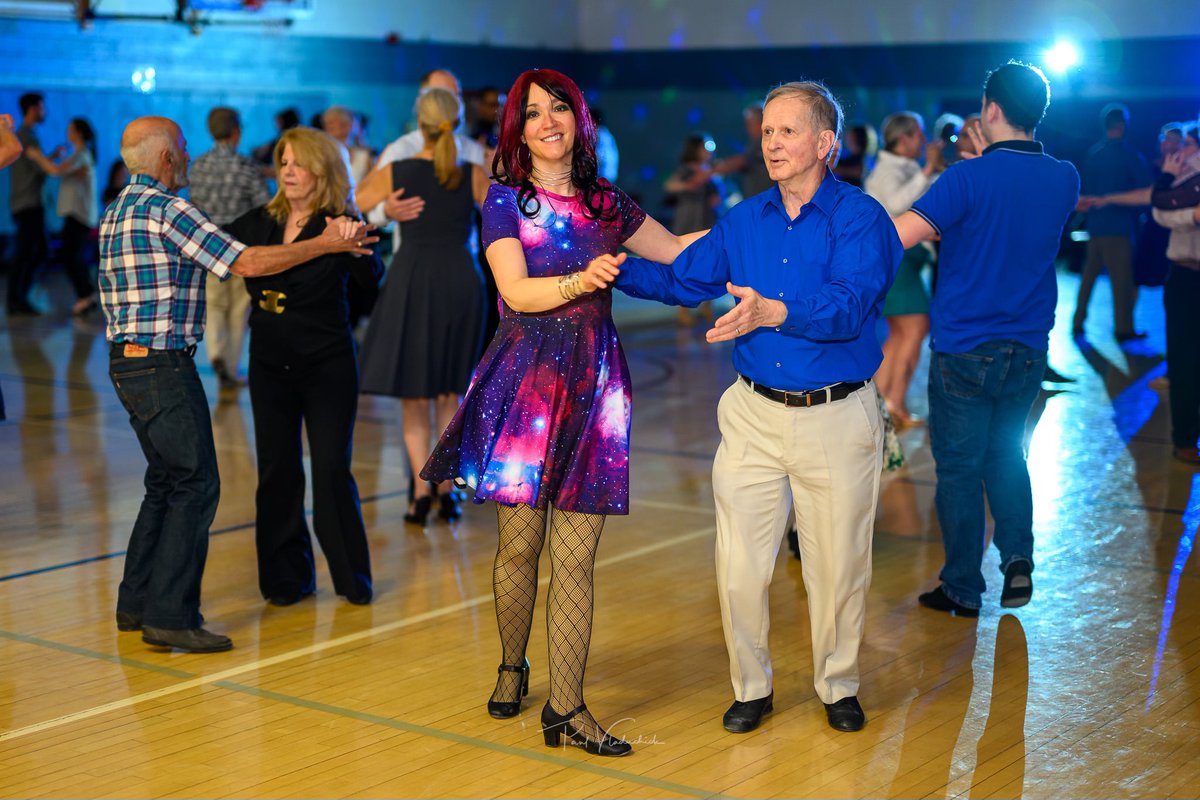 Photo from <a href="/vladdythegeek/">Paul Vladuchick</a> dancing at last month's 412 Dance in Cranberry. Join them again Sat MAR 21, 2026
facebook.com/events/8577137…
2525 Rochester Rd, Cranberry Twp, PA 16066-6420
West Coast Swing Lesson @ 7:00pm
Social Ballroom Dancing @ 8:00pm (until 10:00pm)
Admission $15